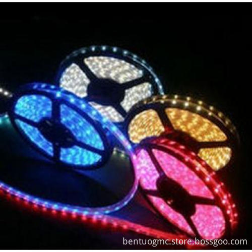 Long lifespan SMD5050 30leds/m RGB DC12V LED strip